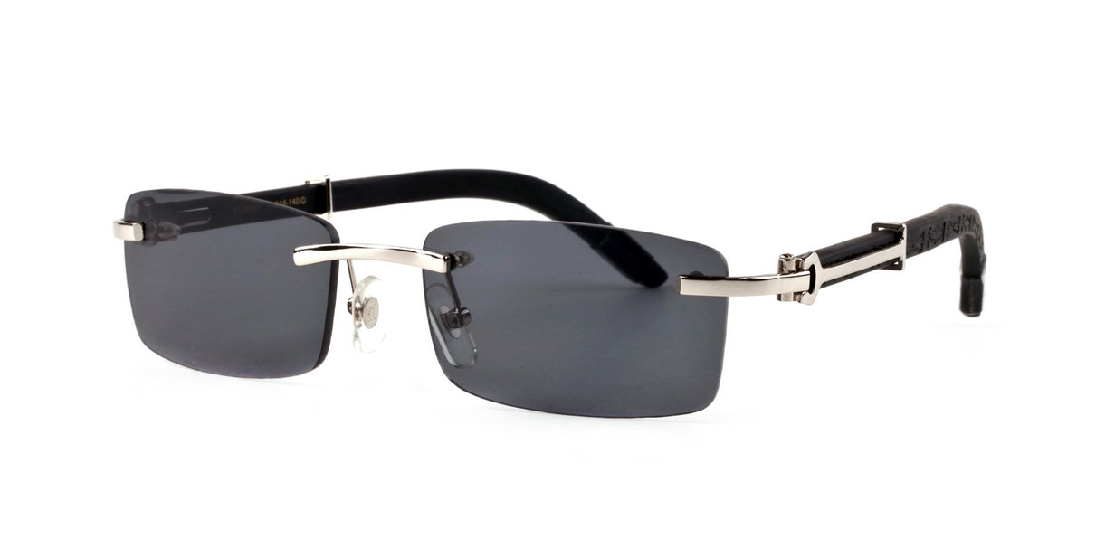 Wholesale Replica Cartier Wood Frame Optical Glasses For Cheap-646