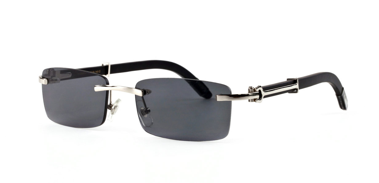 Wholesale Replica Cartier Wood Frame Optical Glasses For Cheap-647