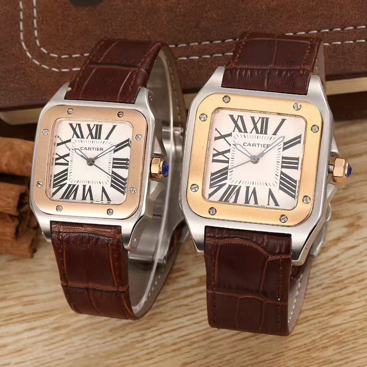 Wholesale Replica Cartier Lovers watch for Cheap-381