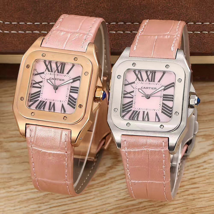 Wholesale Cartier Couple Watches for Cheap-384