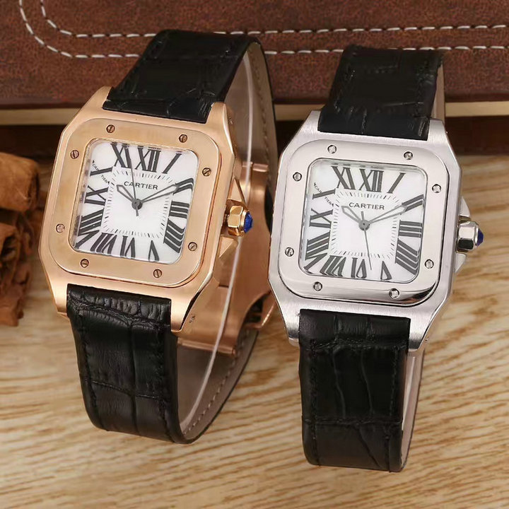 Wholesale Cartier Couple Watches for Cheap-385