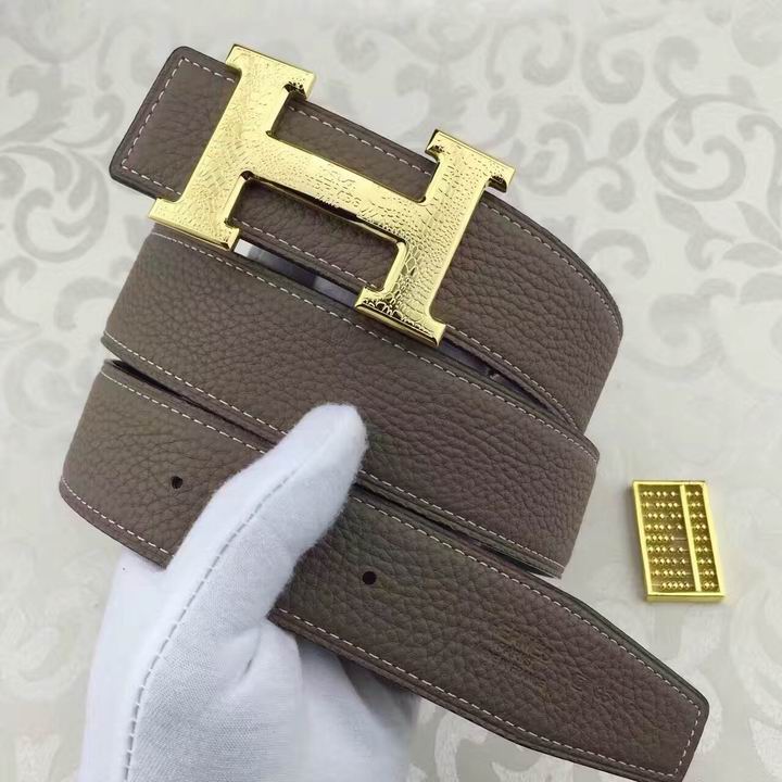 Wholesale Hermes Leather Belt Replica 1:1-593