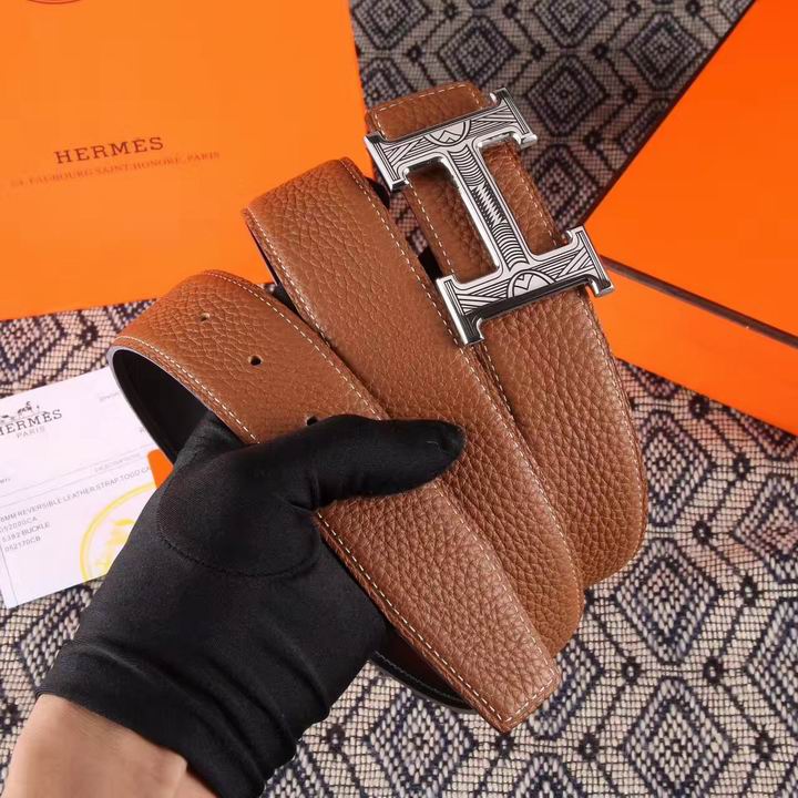 Wholesale 1:1 Hermes Leather Belt Replica-670