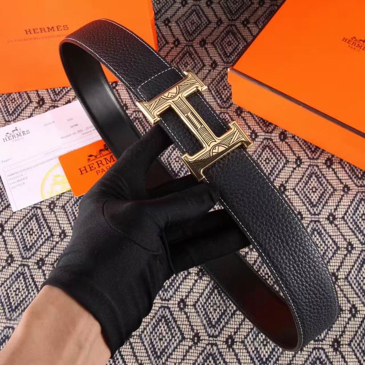 Wholesale 1:1 Hermes Leather Belt Replica-673