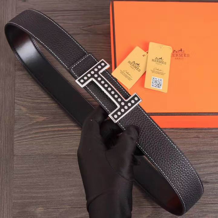 Wholesale 1:1 Hermes Leather Belt Replica-677