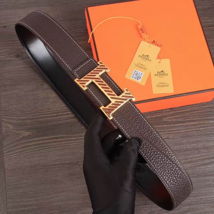 Wholesale 1:1 Hermes Leather Belt Replica-679