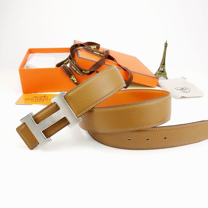 Wholesale 1:1 Hermes Leather Belt Replica-715