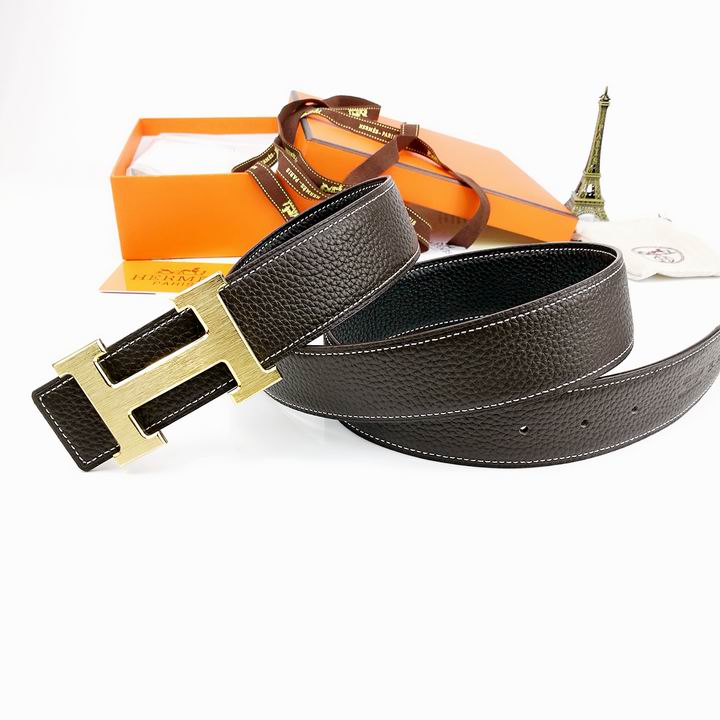Wholesale 1:1 Hermes Leather Belt Replica-729