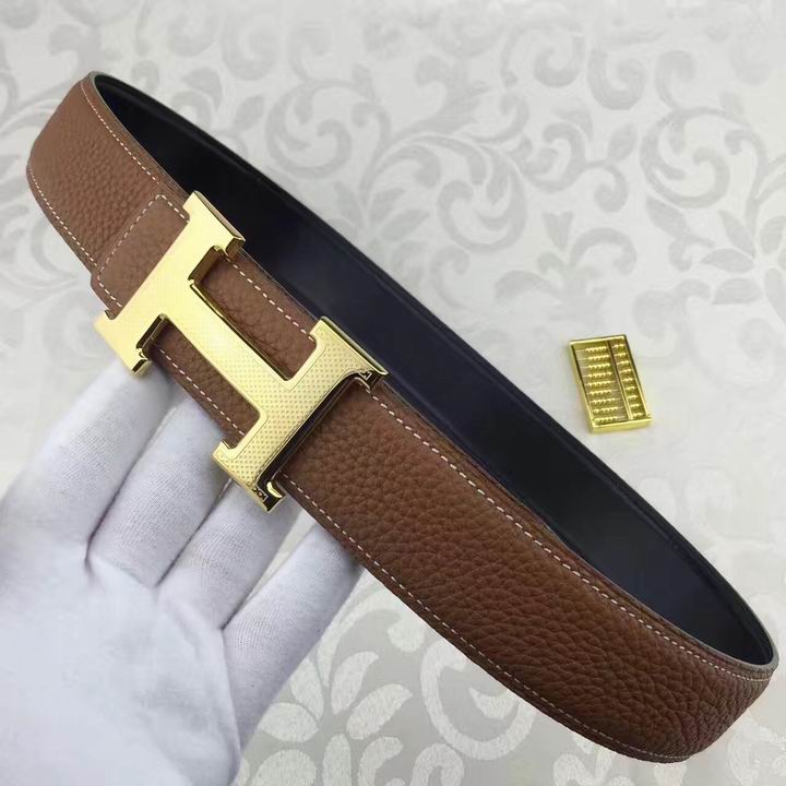 Wholesale 1:1 Hermes Leather Belt Replica-733