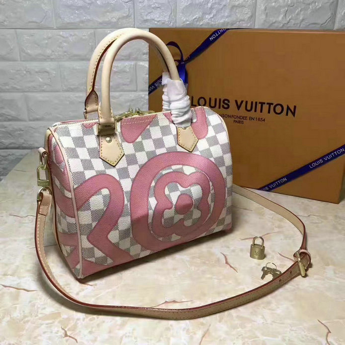 Wholesale Louis Vuitton Damier Replica Handbags-032