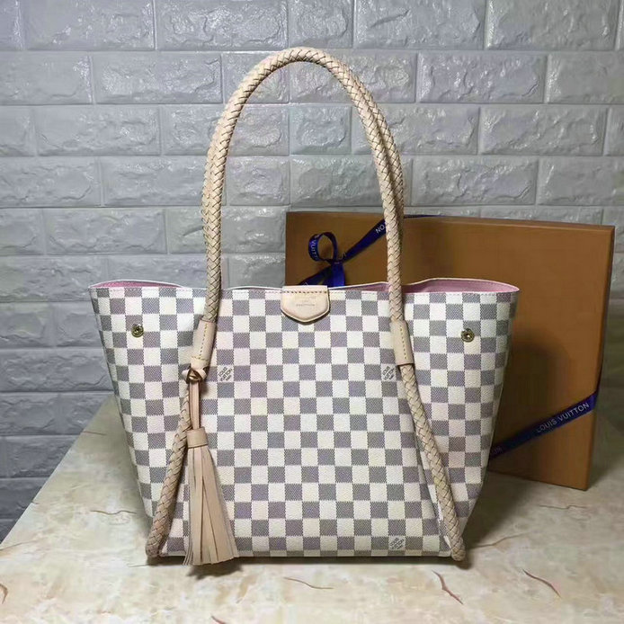 Wholesale Louis Vuitton Damier Replica Handbags-035