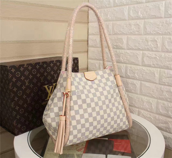Wholesale Louis Vuitton Damier Replica Handbags-042
