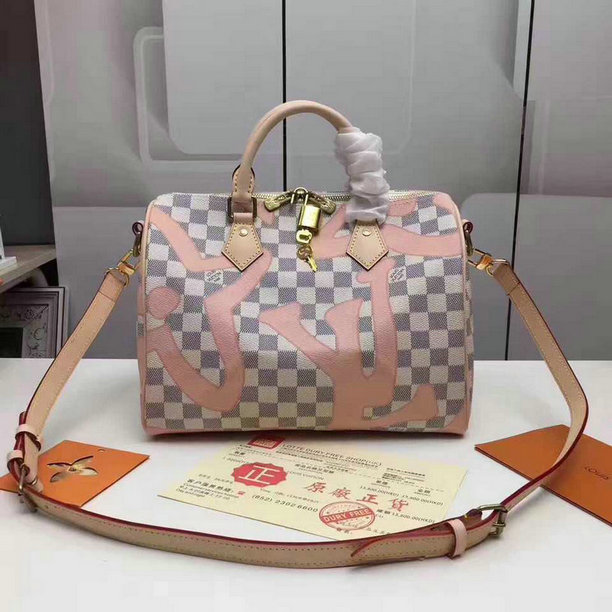 Wholesale Louis Vuitton Damier Replica Handbags-047