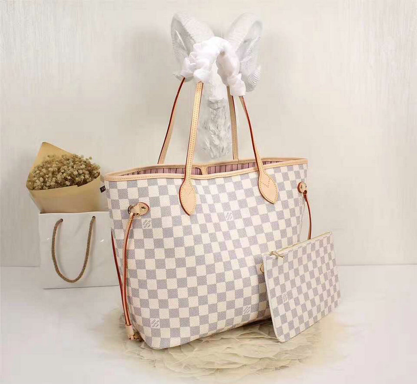 Wholesale Louis Vuitton Damier Replica Handbags-053