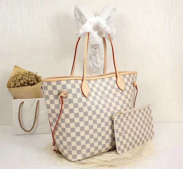 Wholesale Louis Vuitton Damier Replica Handbags-055