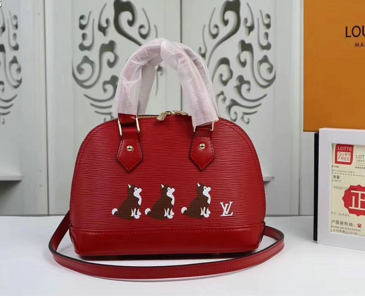 Wholesale Cheap Louis Vuitton Alma BB Epi Leather Bags for Sale-098