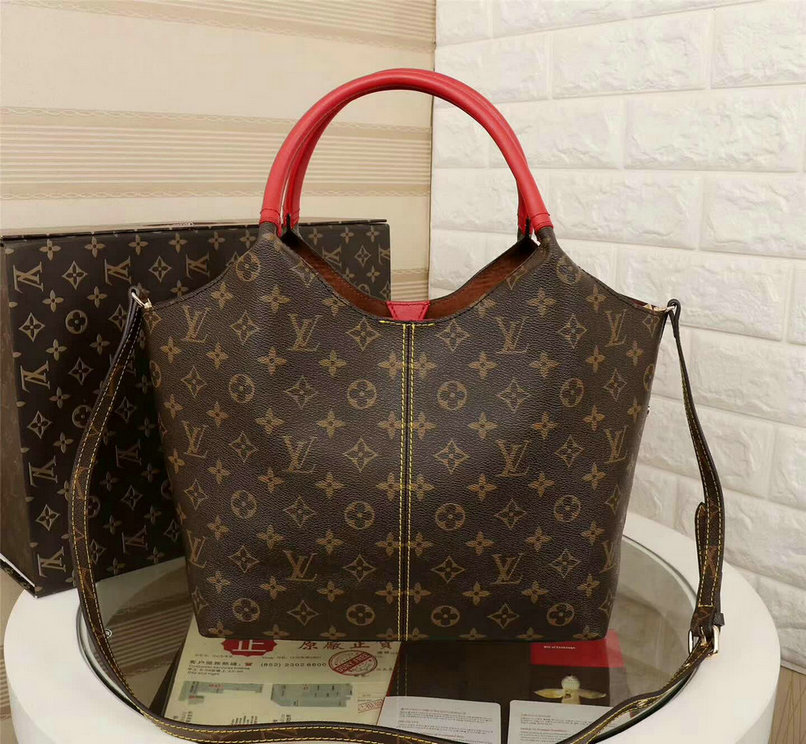 Wholesale Louis Vuitton Monogram Canvas Replica Handbags for Sale-290