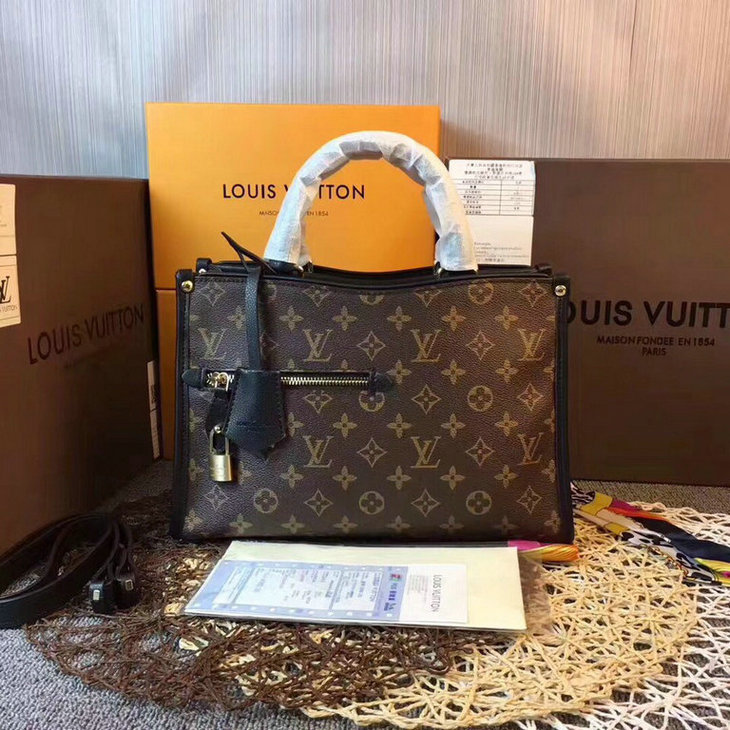 Wholesale Cheap Louis Vuitton Popincourt PM Monogram Canvas Replica Handbags Sale-306