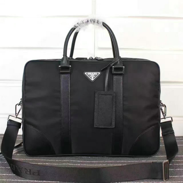 Wholesale Cheap Replica Prada Mens Briefcases for Sale-159