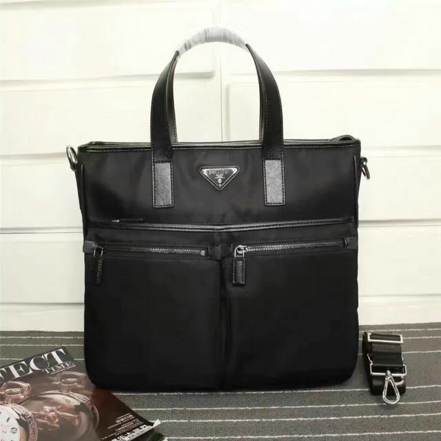 Wholesale Cheap Replica Prada Mens Briefcases for Sale-166