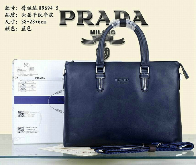 Wholesale Prada Replica Briefcases Bags-049