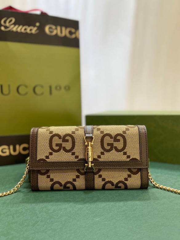 Wholesale Cheap G ucci Jackie 1961 Chain Wallets for Sale