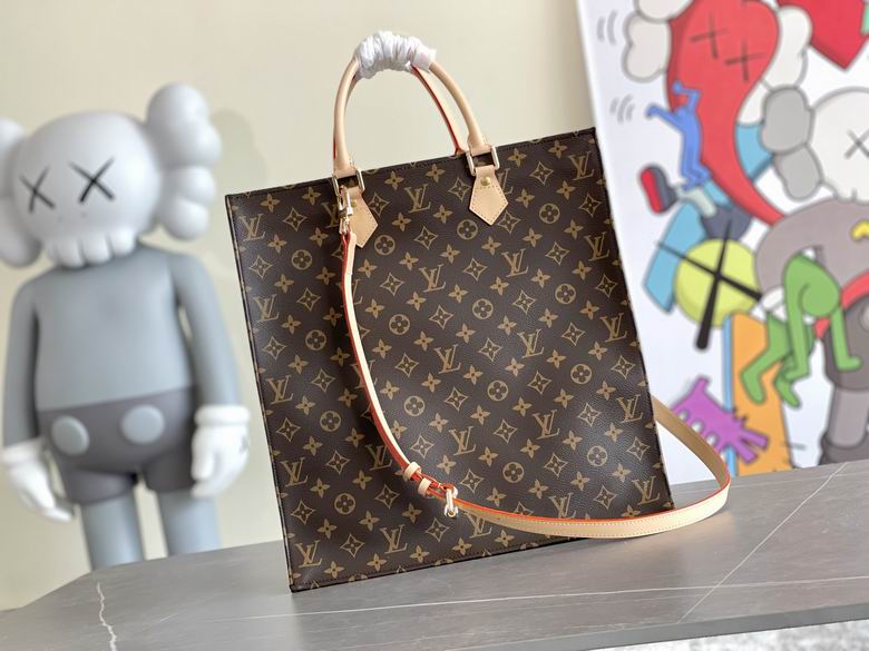 Wholesale Cheap Louis Vuitton Sac Plat Monogram Shoulder & Tote Bags for Sale
