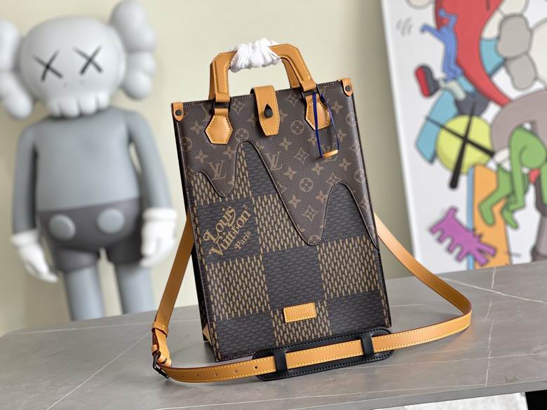 Wholesale Cheap Louis Vuitton Sac Plat Monogram Shoulder & Tote Bags for Sale