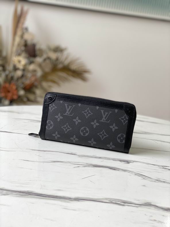 Wholesale Cheap Louis Vuitton Zippy Wallet Trunk Monogram Eclipse Canvas for Sale