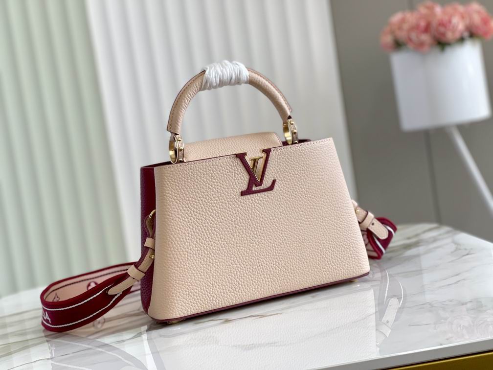Wholesale Cheap Louis Vuitton replica Capucines Women Tote Shoulder bags for Sale
