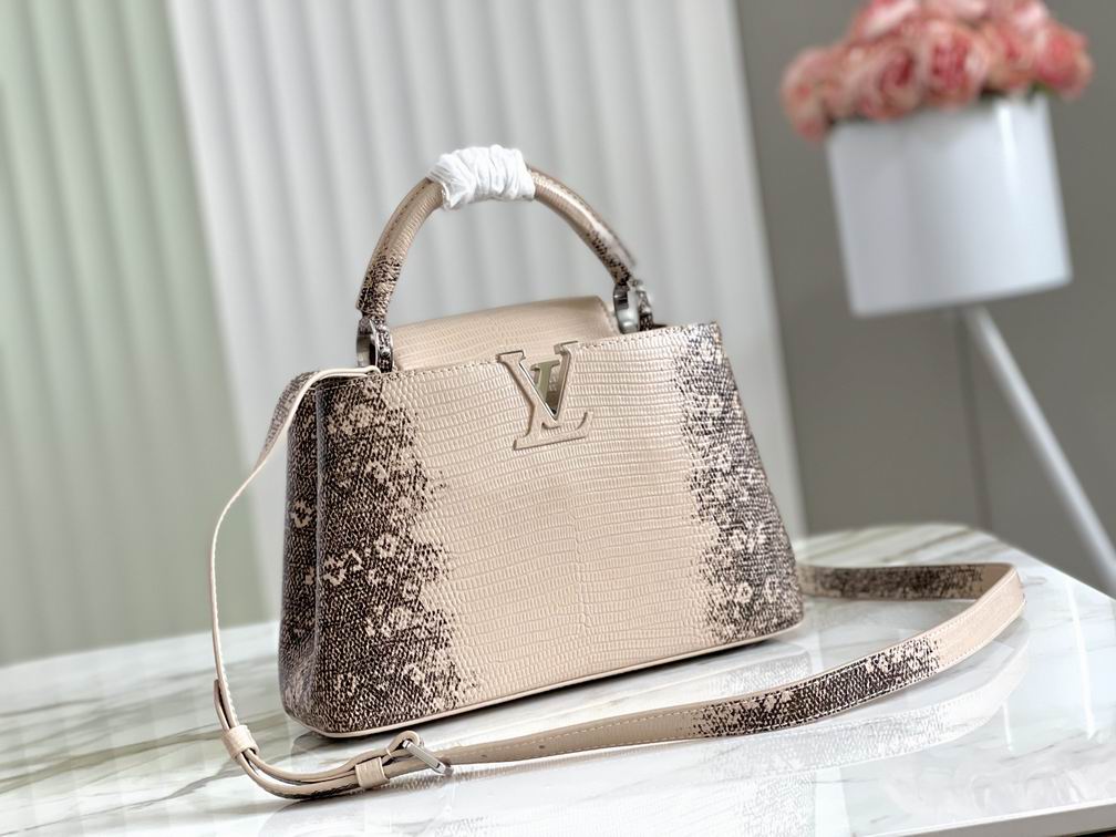 Wholesale Cheap Louis Vuitton replica Capucines Women Tote Shoulder bags for Sale