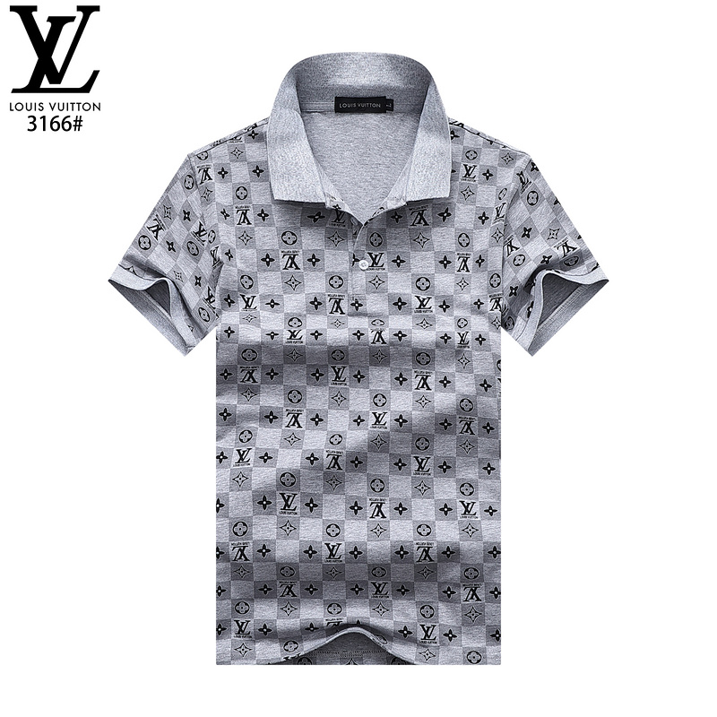 Wholesale Cheap Lv Short Sleeve polo T Shirts for Sale