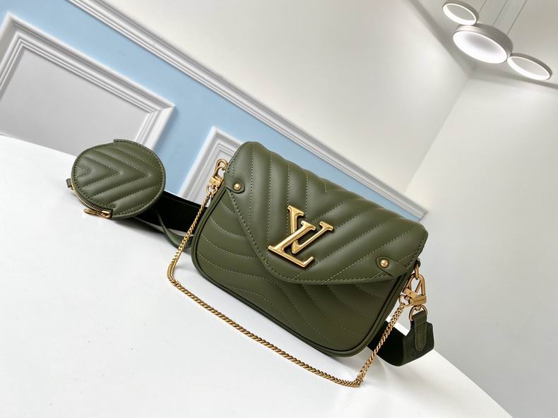 Wholesale Cheap Louis Vuitton New Wave Chain Pochette Bags for Sale