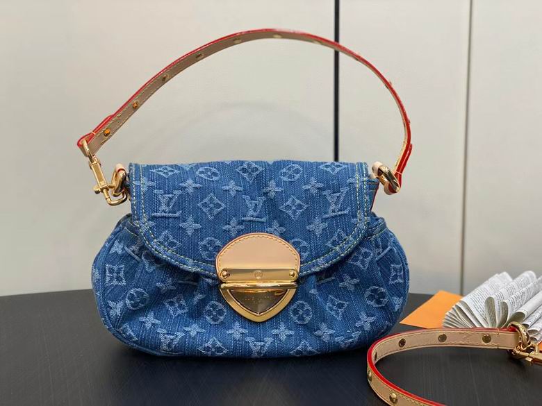 Wholesale High quality AAA Louis Vuitton Sunset Monogram Denim canvas bags for Sale