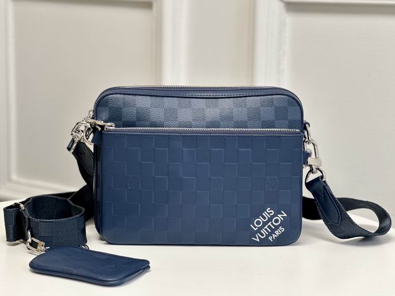 Wholesale Cheap LOUIS VUITTON Trio Messenger Damier Infini Leather Bags for Sale