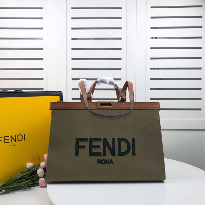 Wholesale Cheap Aaa quality F.endi Sunshine Tote Replica Bags for Sale