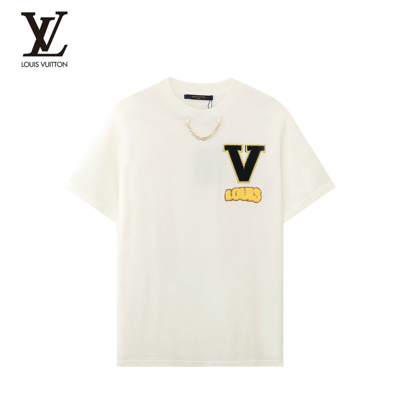 Wholesale Cheap Lv replica Designer T Shirts for Sale