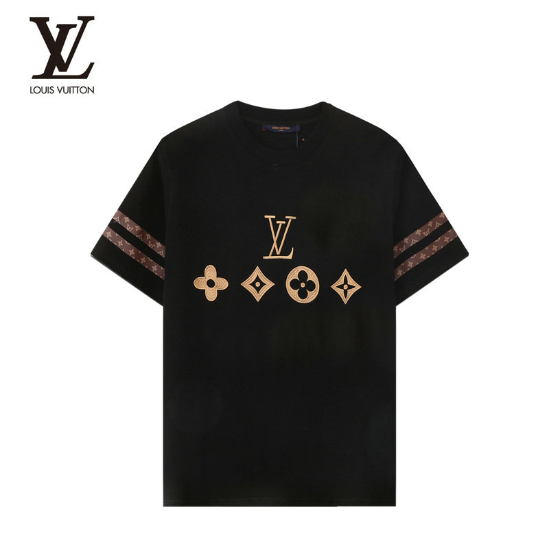 Wholesale Cheap Lv replica Designer T Shirts for Sale