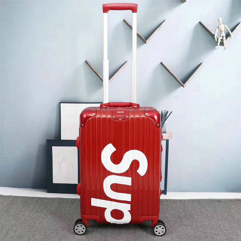 Supreme X Rimowa Luggage Bags for Sale