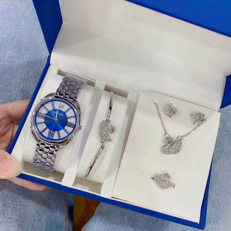 Wholesale Cheap Swarovski Crystal Watches & jewelry sets