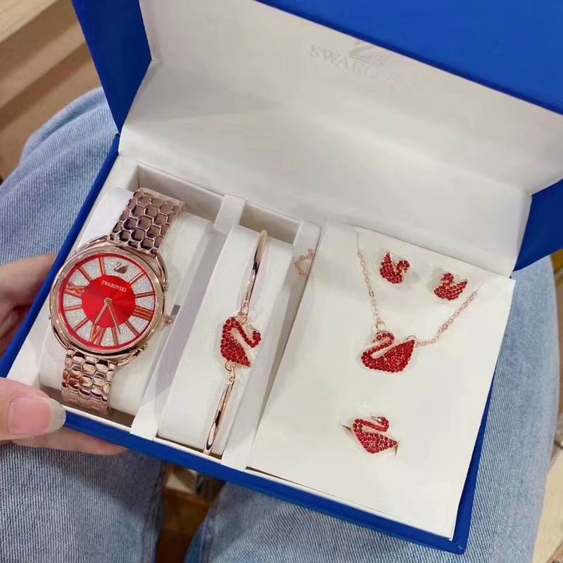 Wholesale Cheap Swarovski Crystal Watches & jewelry sets