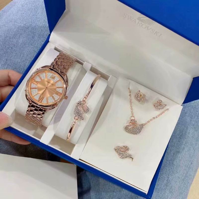 Wholesale Cheap Swarovski Crystal Watches & jewelry sets