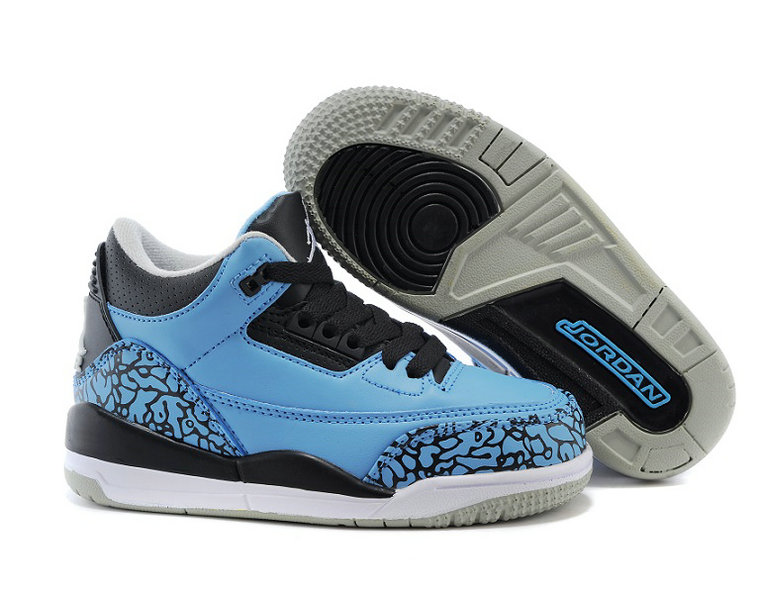 Wholesale Air Jordan III (3) Kids Basketball Shoes-007