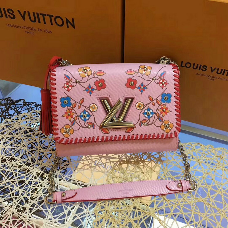 Wholesale Cheap Louis Vuitton TWIST MM Epi Leather Bags for Sale-088