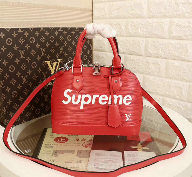Wholesale Louis Vuitton Alma Epi Leather Handbags for Cheap-070